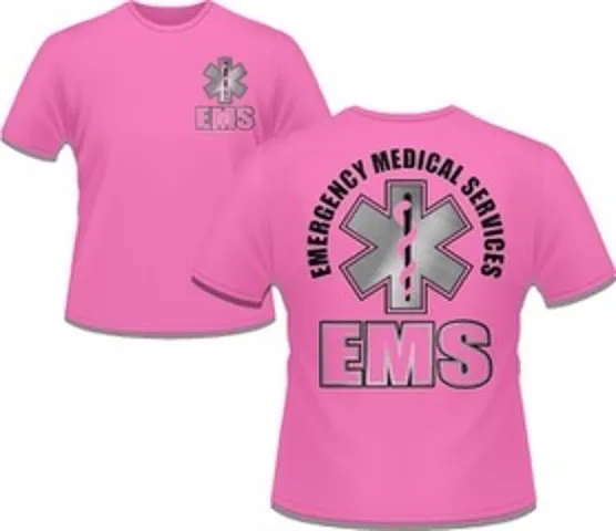 Metallic Safety Pink T-Shirt