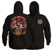 Grim Reaper Fire Hoodie