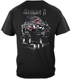 Semper Fi Chrome Dog Marine