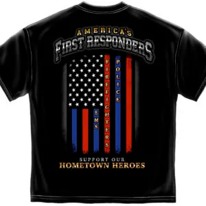 Americas First Responders Hometown Heroes T-Shirt