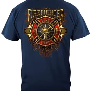 Firefighter Gold T-Shirt