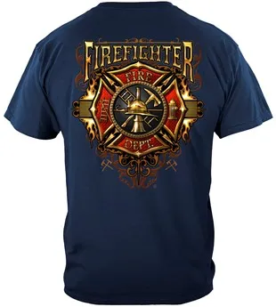 Firefighter Gold T-Shirt